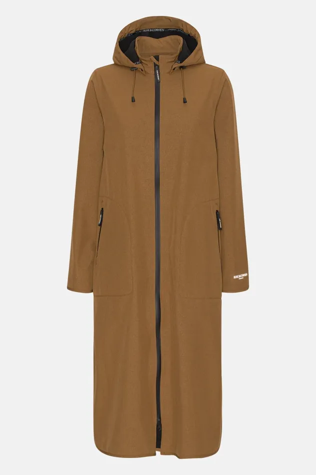 Women Ilse Jacobsen Raincoats Raincoat 8211 Walnut Women Ilse Jacobsen Raincoats Raincoat 8211 Walnut