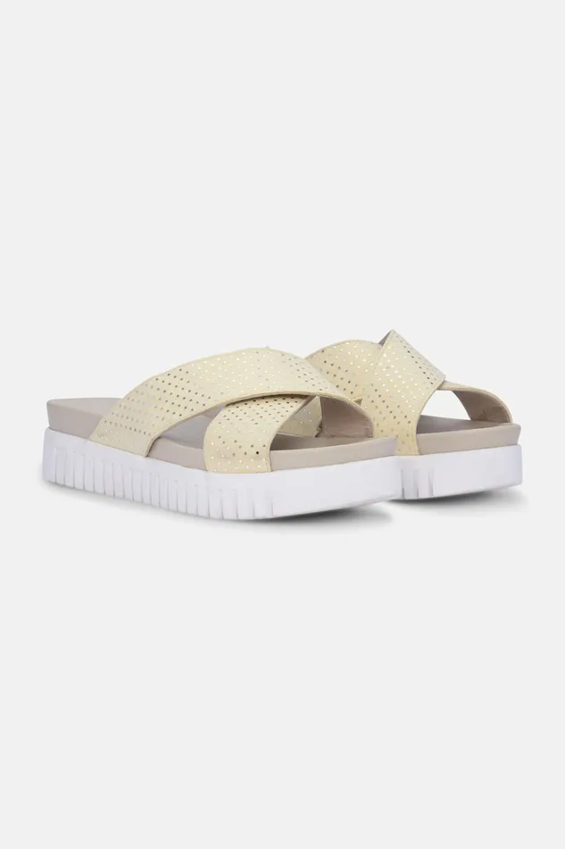Women Ilse Jacobsen Sandals Sandals 8211 Flan Yellow
