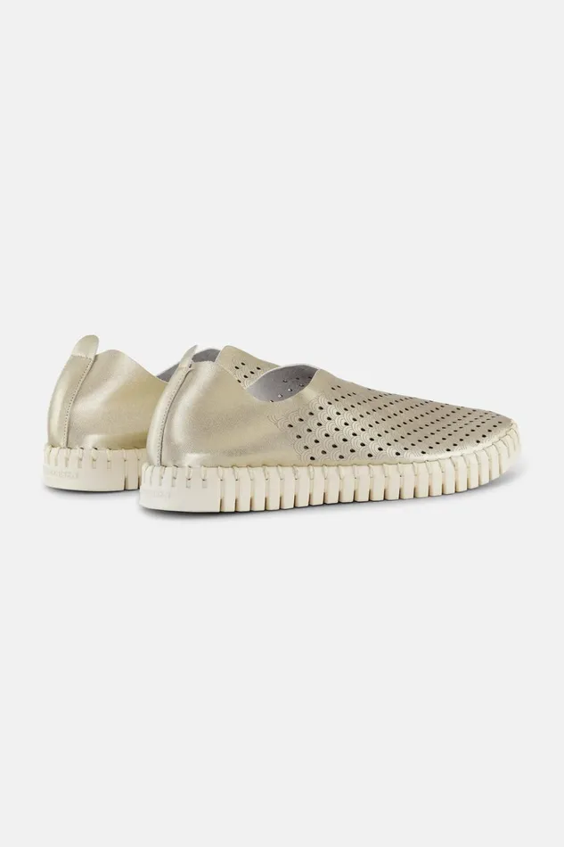Women Ilse Jacobsen Tulip Flats Flats 8211 Platin Women Ilse Jacobsen Tulip Flats Flats 8211 Platin