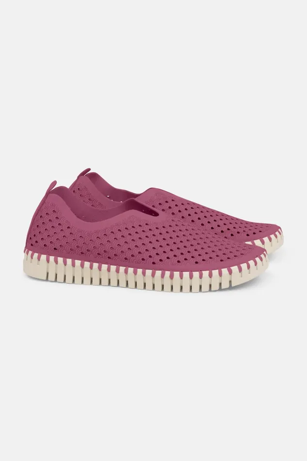 Women Ilse Jacobsen Tulip Flats Tulip SlipIn 8211 Wild Berry