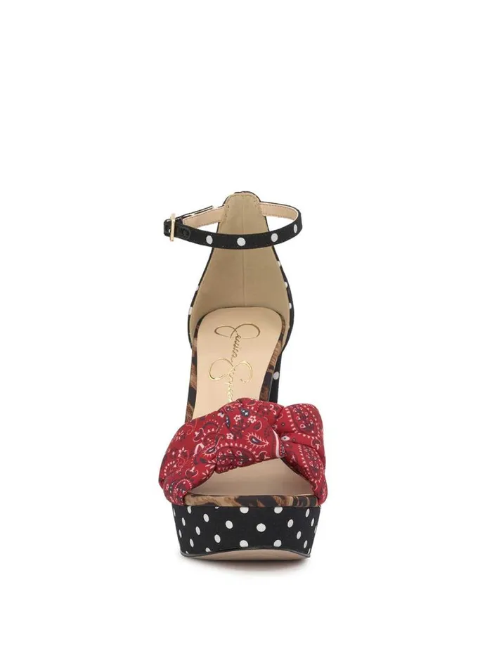 Women Islyn Platform In Red Muse Jessica Simpson Platforms