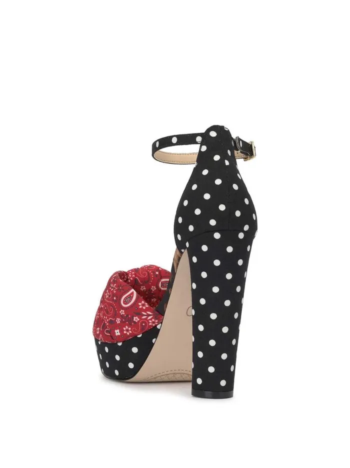 Women Islyn Platform In Red Muse Jessica Simpson Platforms