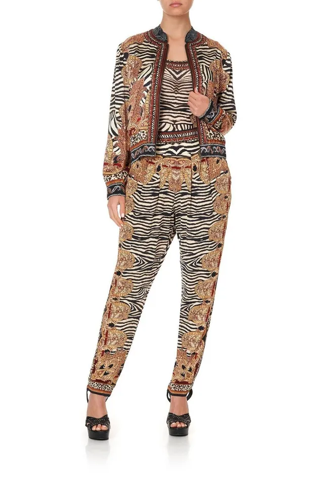 Women Jackets Camilla Bomber Jacket Wild Fire