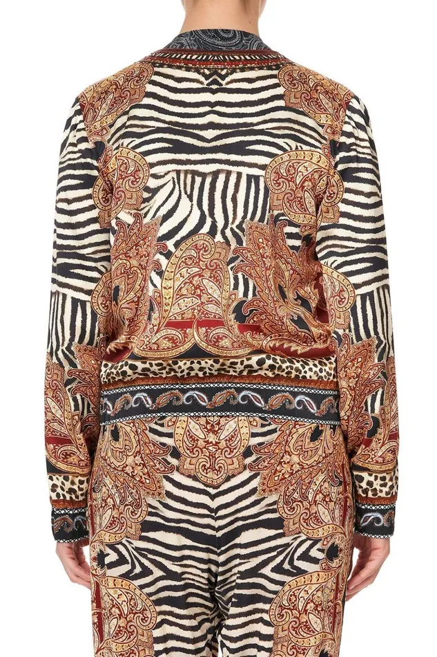Women Jackets Camilla Bomber Jacket Wild Fire