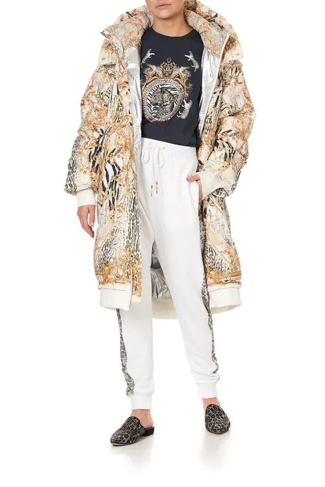 Women Jackets Camilla Hooded Puffer Coat Gates Of Glory