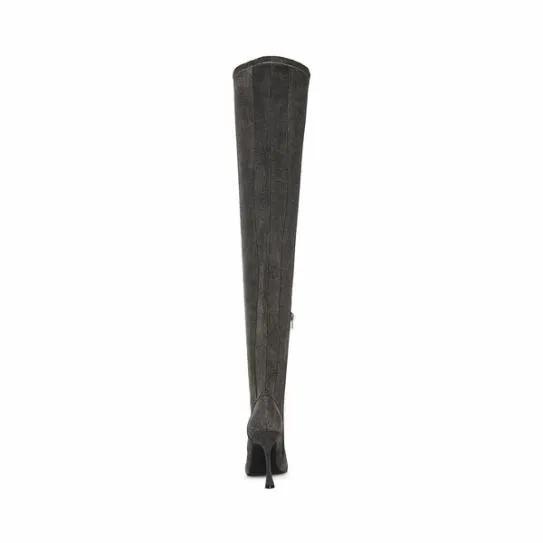 Women JAZLYN BLACK DENIM Black Denim Steve Madden Boots and Booties Women JAZLYN BLACK DENIM Black Denim Steve Madden Boots and Booties
