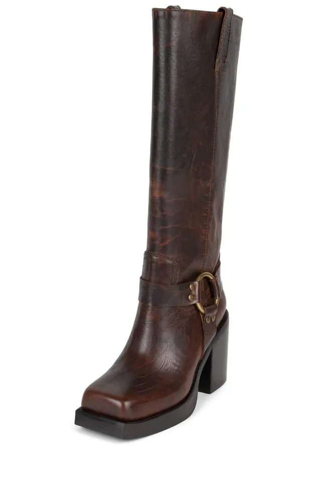 Women Jeffrey Campbell Knee High Bonds