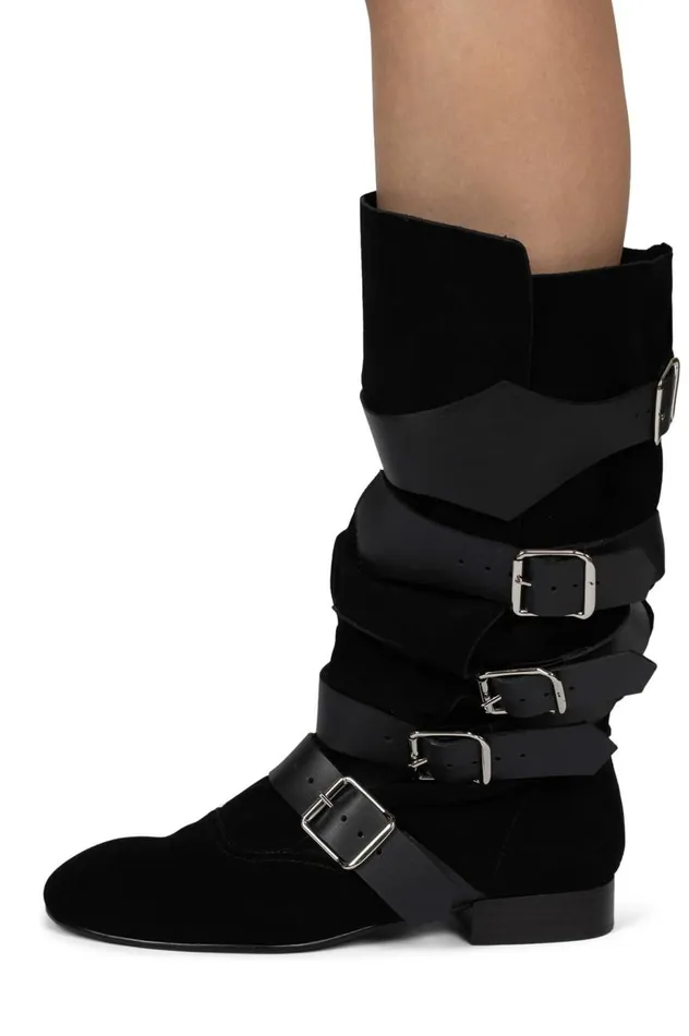 Women Jeffrey Campbell Knee High Fastened