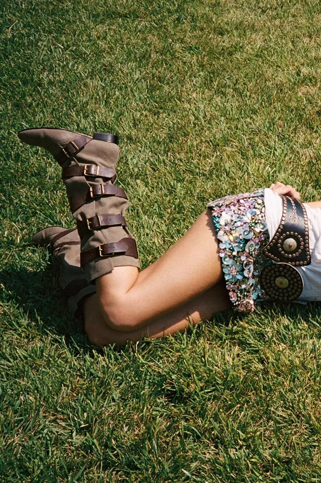Women Jeffrey Campbell Knee High Fastened