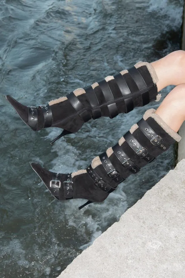 Women Jeffrey Campbell Knee High Hiver