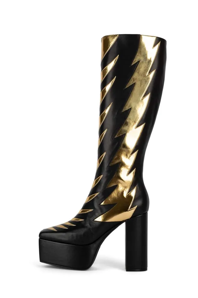Women Jeffrey Campbell Knee High KissThis