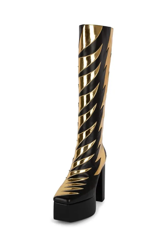 Women Jeffrey Campbell Knee High KissThis