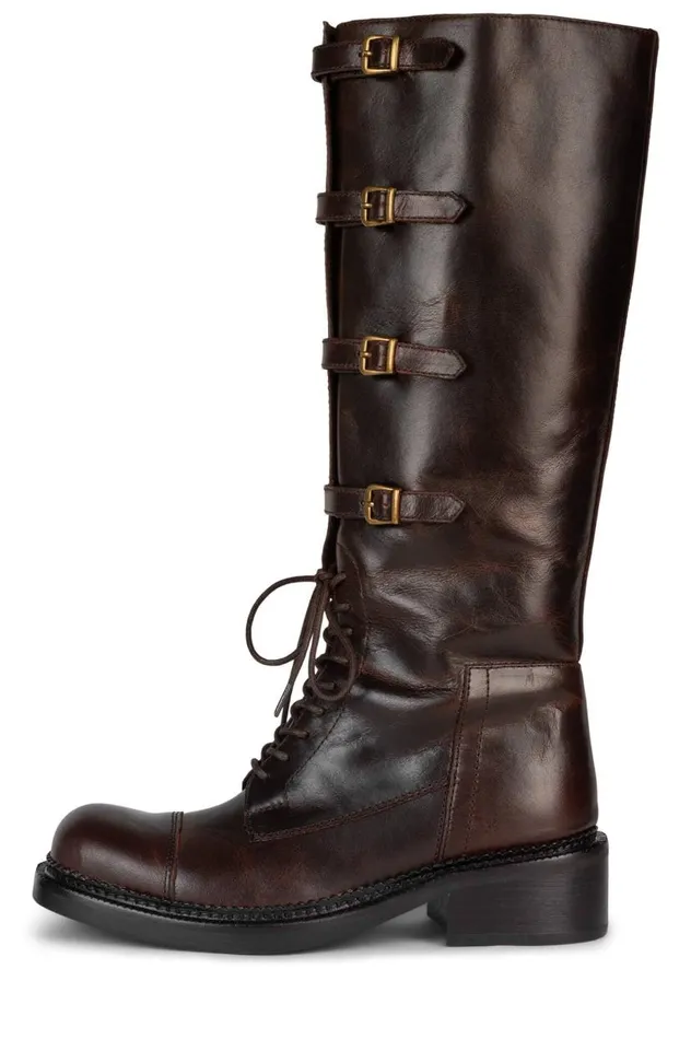 Women Jeffrey Campbell Knee High MossKh