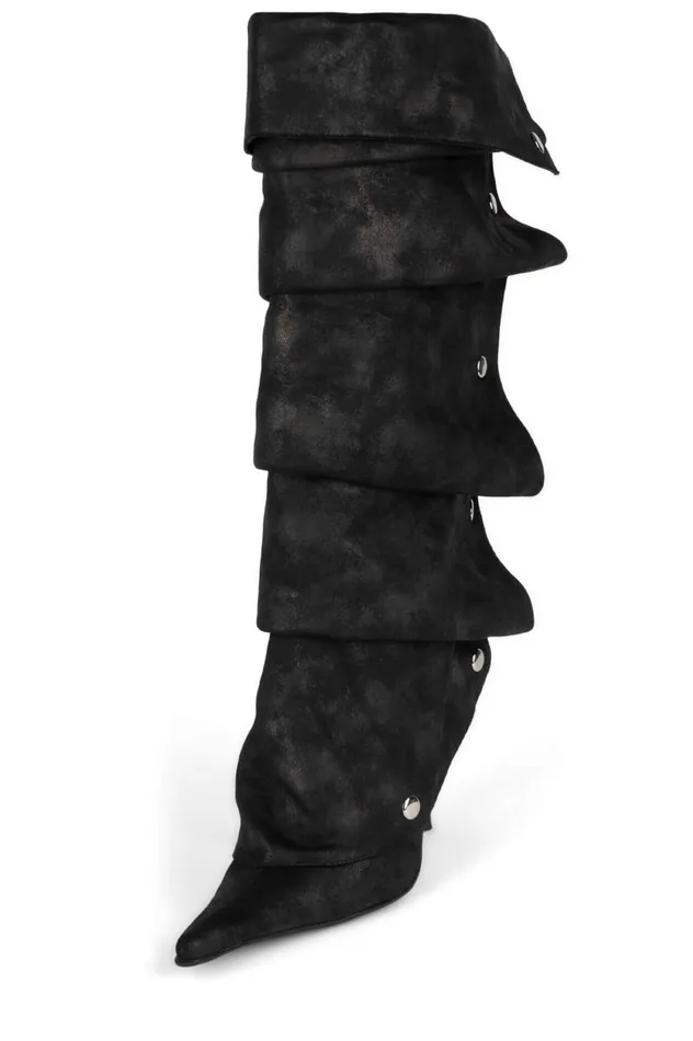 Women Jeffrey Campbell Knee High Origami
