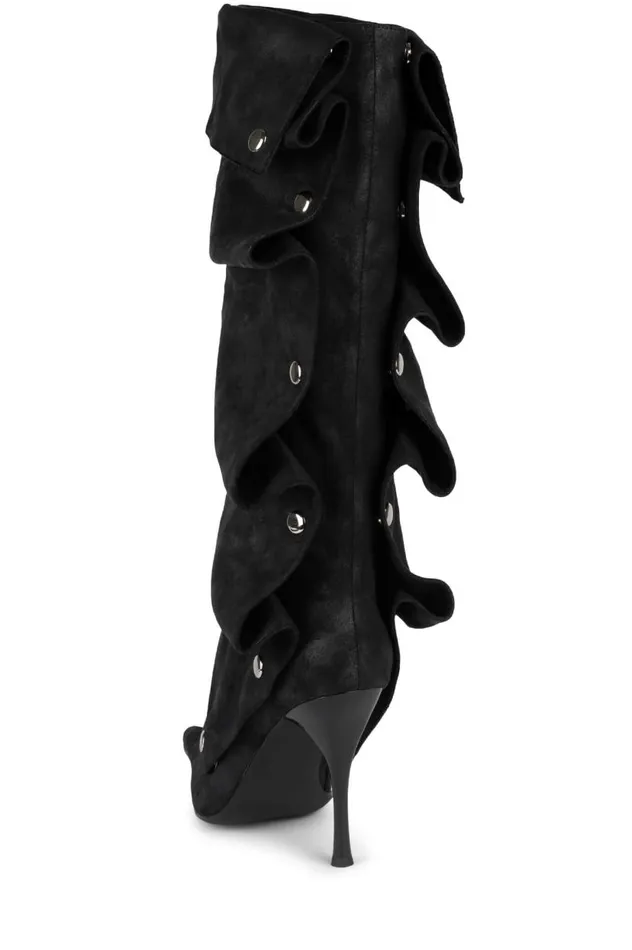 Women Jeffrey Campbell Knee High Origami
