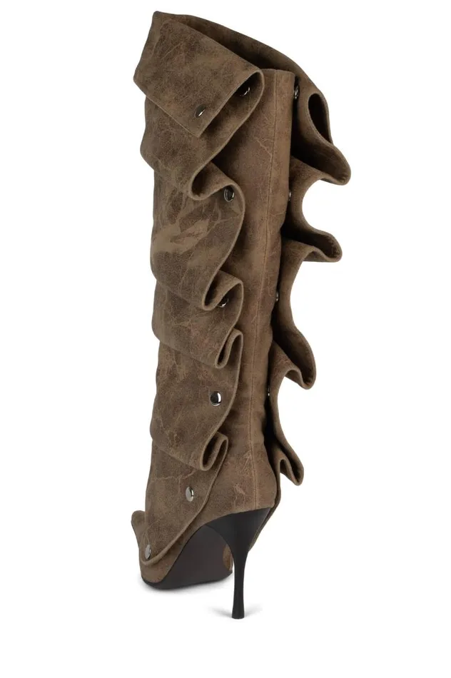 Women Jeffrey Campbell Knee High Origami