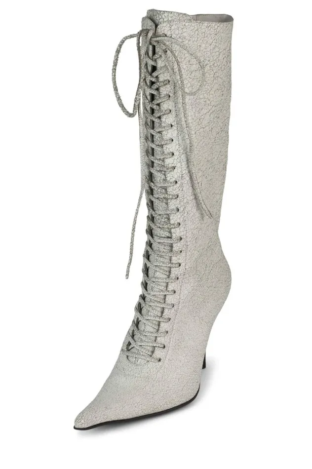 Women Jeffrey Campbell Knee High TieMe