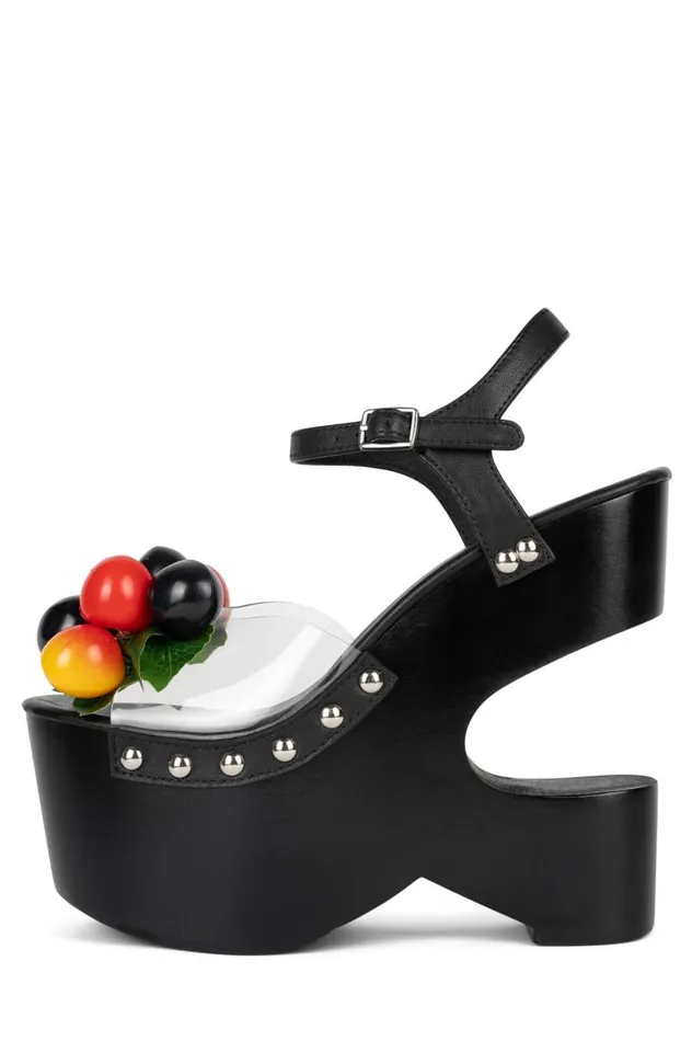 Women Jeffrey Campbell WoodiesCork Rockafruit