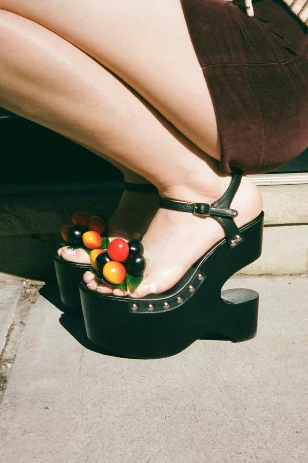 Women Jeffrey Campbell WoodiesCork Rockafruit
