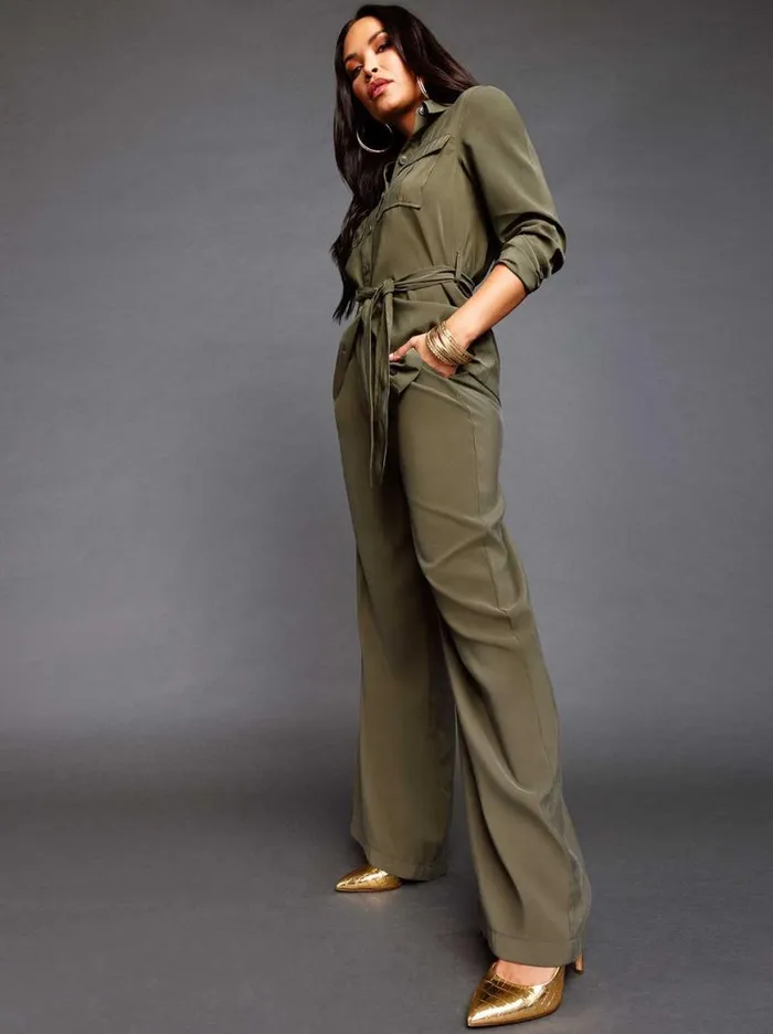 Women Jessa Jacket In Olive Night Jessica Simpson Jackets Blazers and Kimonos