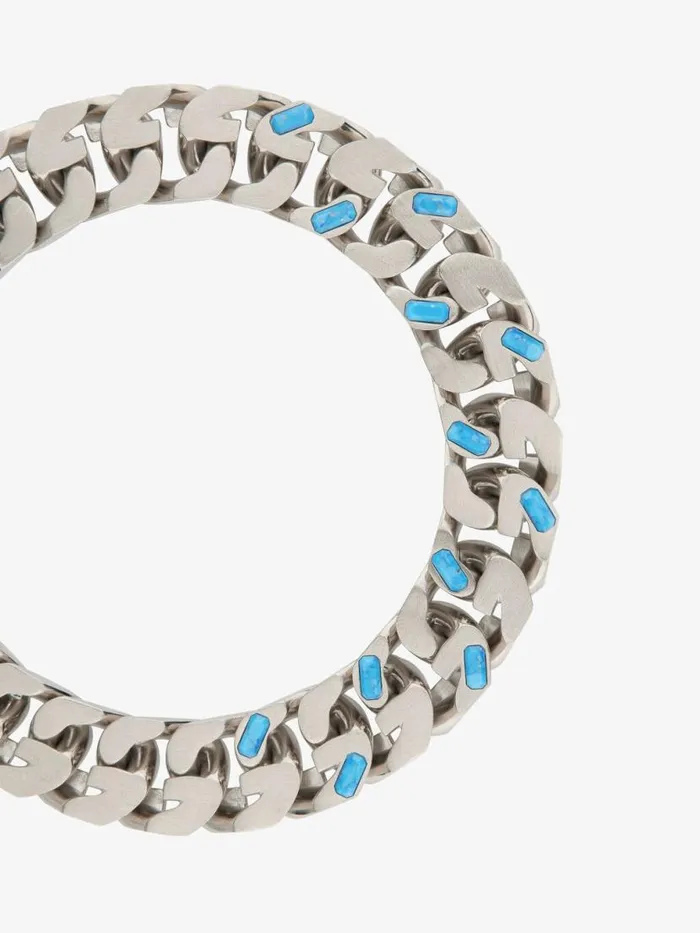 Women Jewelry Givenchy Medium G Chain Necklace In Metal And Resin Turquoise Women Jewelry Givenchy Medium G Chain Necklace In Metal And Resin Turquoise