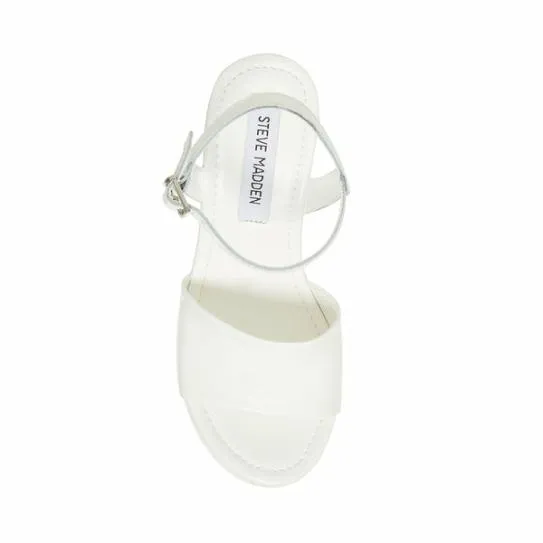 Women JORDANA WHITE PATENT White Patent Steve Madden Heels Women JORDANA WHITE PATENT White Patent Steve Madden Heels