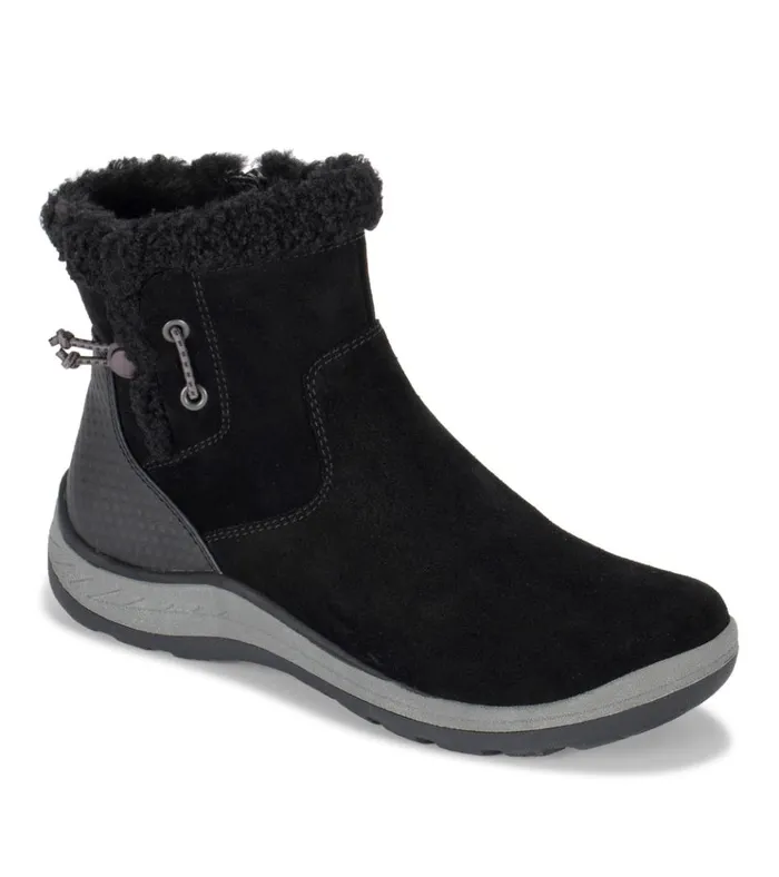 Women Kalina Cold Weather Bootie Black Suede Baretraps Cold Weather Boots