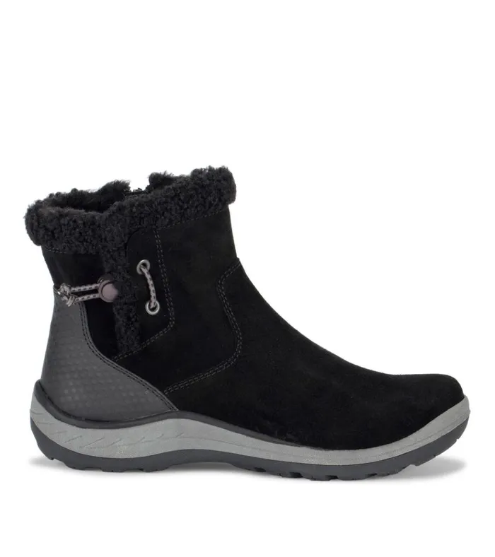 Women Kalina Cold Weather Bootie Black Suede Baretraps Cold Weather Boots