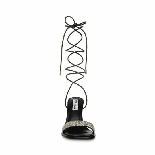 Women KARLY BLACK Black Steve Madden Heels Women KARLY BLACK Black Steve Madden Heels