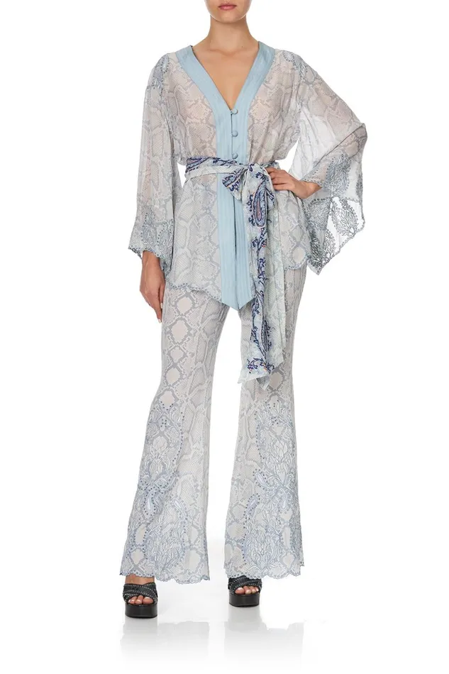 Women Kimonos Camilla Kimono With Shoulder Inserts Bush Diamond