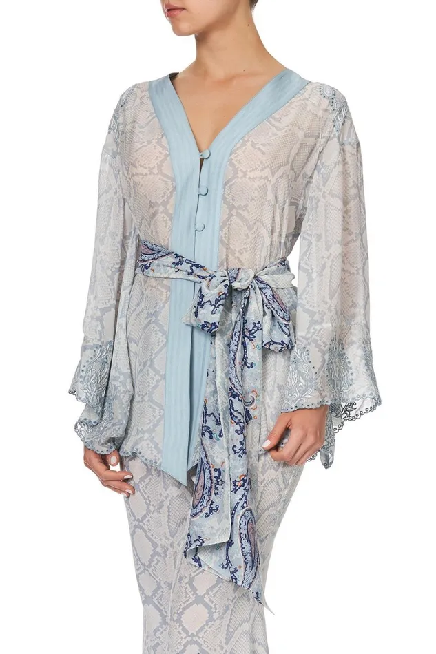 Women Kimonos Camilla Kimono With Shoulder Inserts Bush Diamond