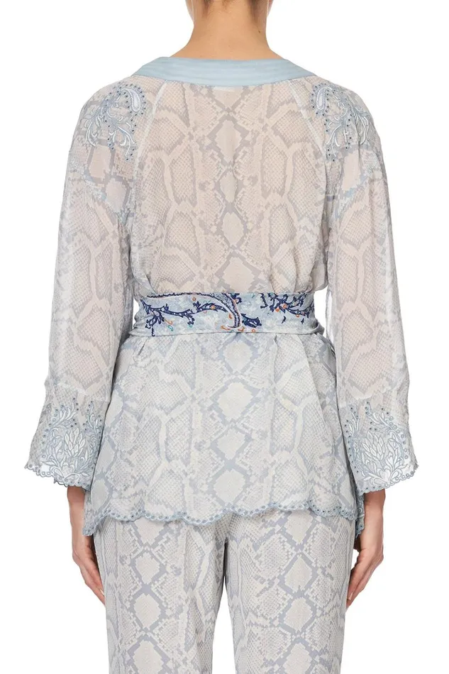 Women Kimonos Camilla Kimono With Shoulder Inserts Bush Diamond