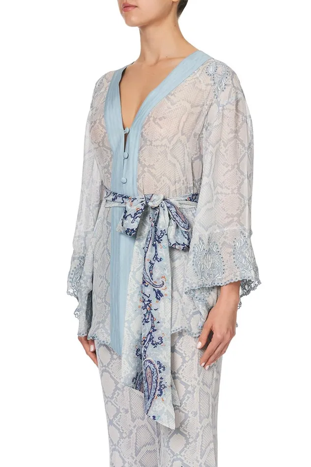 Women Kimonos Camilla Kimono With Shoulder Inserts Bush Diamond