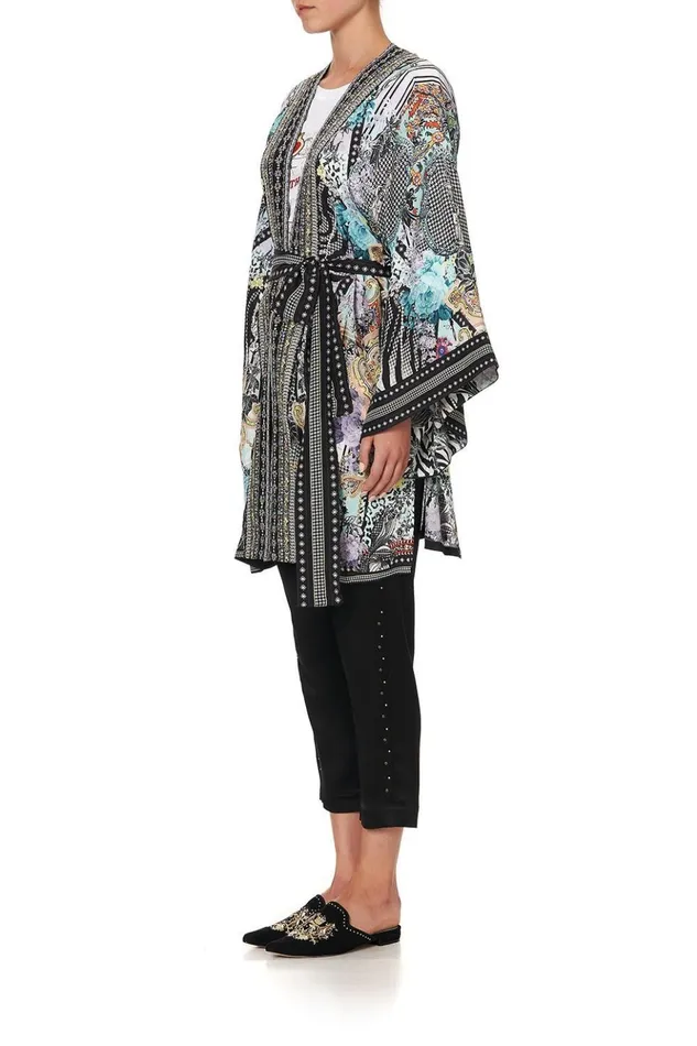 Women Kimonos Camilla Kimono With Tie Belt Think Kinks
