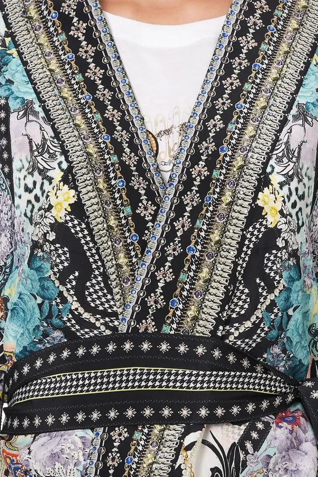 Women Kimonos Camilla Kimono With Tie Belt Think Kinks