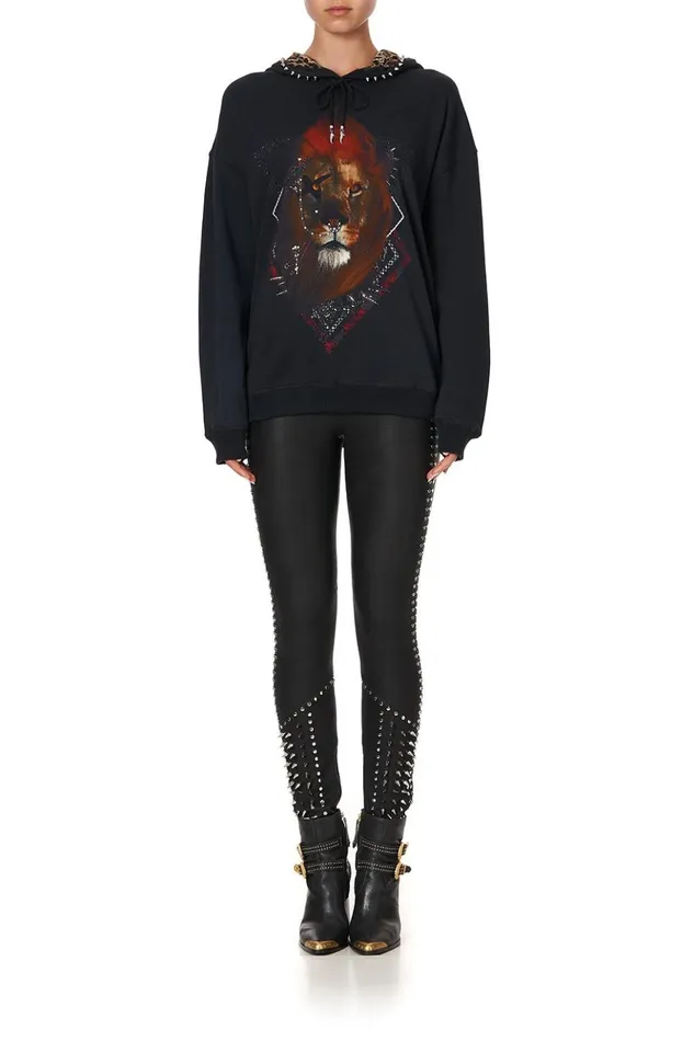Women Knitwear Camilla Hoodie With Pockets Poetic Anarchy