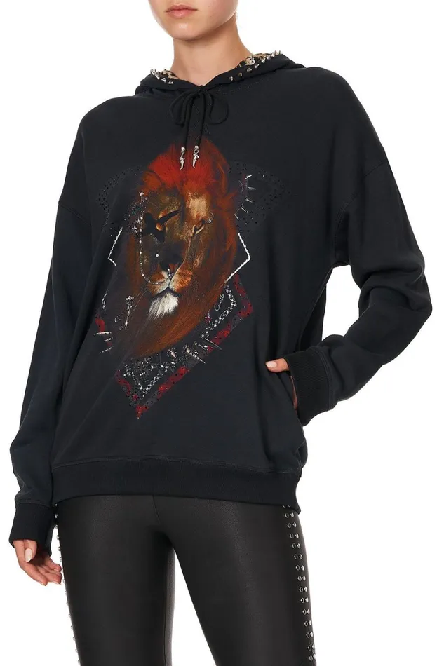 Women Knitwear Camilla Hoodie With Pockets Poetic Anarchy