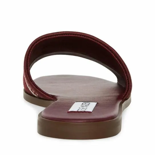 Women KNOX BURGUNDY MULTI Burgundy Multi Steve Madden Sandals Women KNOX BURGUNDY MULTI Burgundy Multi Steve Madden Sandals
