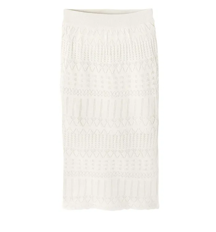 Women Lace Knit Skirt 8211 Ecru Promod Skirts Women Lace Knit Skirt 8211 Ecru Promod Skirts