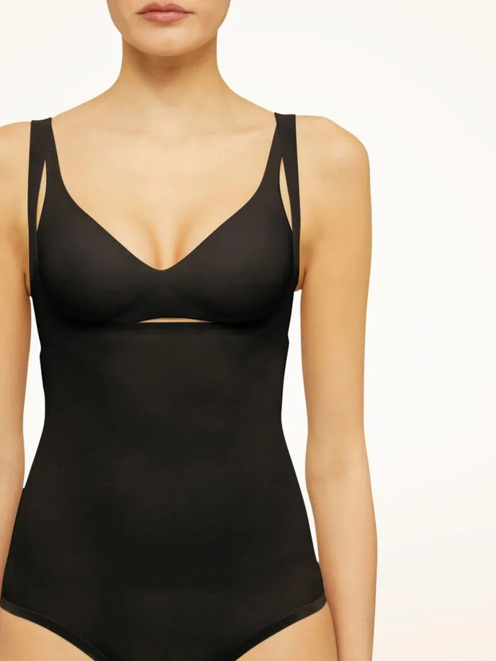 Women Lingerie Bodies Wolford Tulle Forming Body Black Women Lingerie Bodies Wolford Tulle Forming Body Black