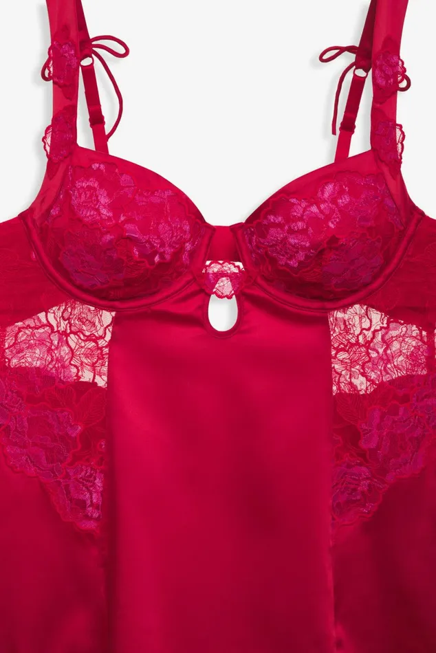 Women Lingerie For Love and Lemons Cordelia Slip Dress Red Women Lingerie For Love and Lemons Cordelia Slip Dress Red