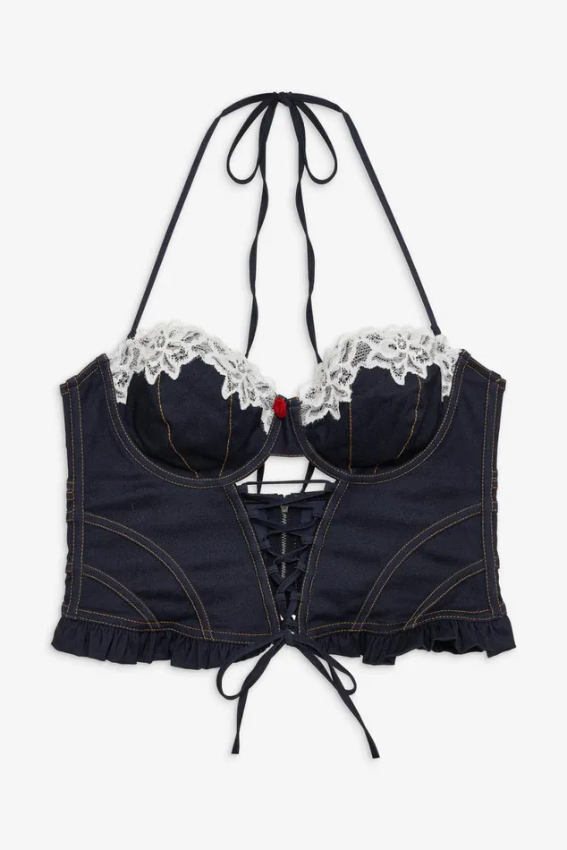 Women Lingerie For Love and Lemons Iris Bustier Blue Women Lingerie For Love and Lemons Iris Bustier Blue