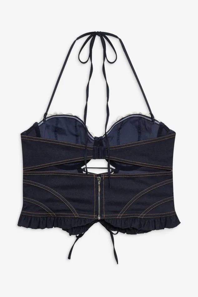 Women Lingerie For Love and Lemons Iris Bustier Blue Women Lingerie For Love and Lemons Iris Bustier Blue