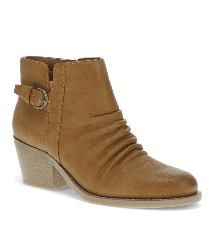 Women Linnea Block Heel Bootie Light Rust Baretraps Booties