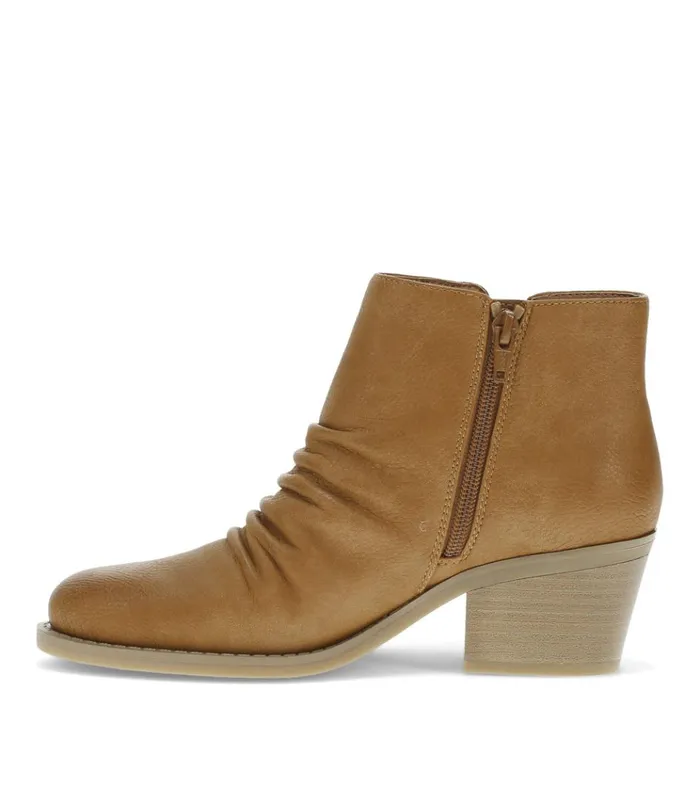 Women Linnea Block Heel Bootie Light Rust Baretraps Booties