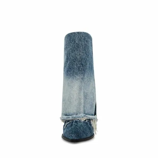 Women LIVVY DENIM FABRIC Denim Fabric Steve Madden Boots and Booties Women LIVVY DENIM FABRIC Denim Fabric Steve Madden Boots and Booties