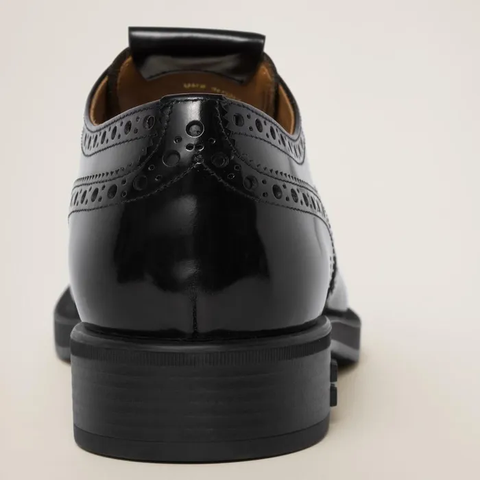 Women Loafers And LaceUps Miu Miu Church039s X Miu Miu Brushed Leather Oxford Brogue Shoes Black Women Loafers And LaceUps Miu Miu Church039s X Miu Miu Brushed Leather Oxford Brogue Shoes Black