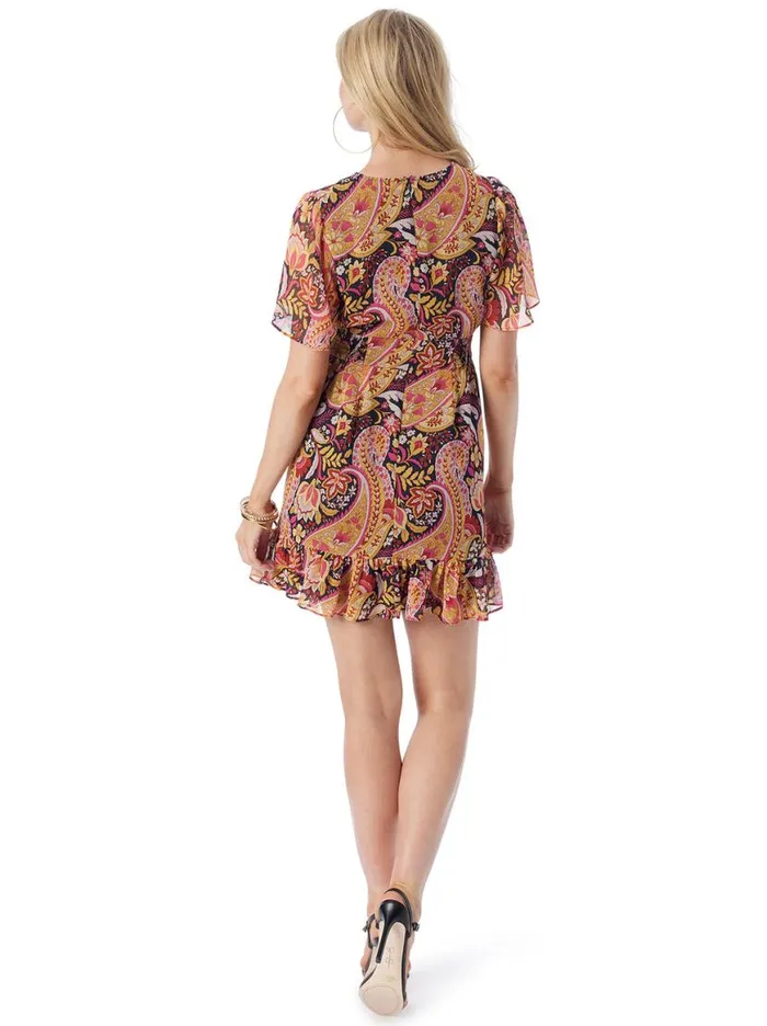 Women Lottie Dress In Paisley World Jessica Simpson Dresses