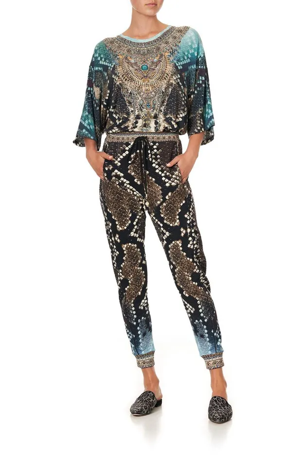 Women Loungewear Camilla Drop Crotch Pant Prey