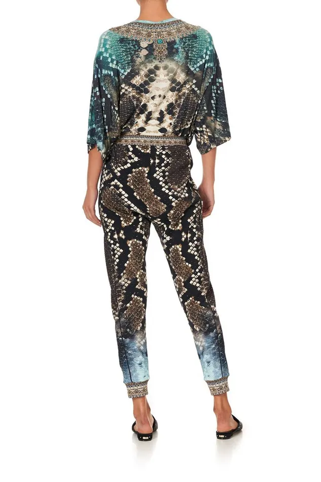 Women Loungewear Camilla Drop Crotch Pant Prey